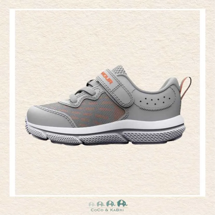 Under Armour: BINF Assert 10 AC - Grey/Orange Shoe (N2-66)
