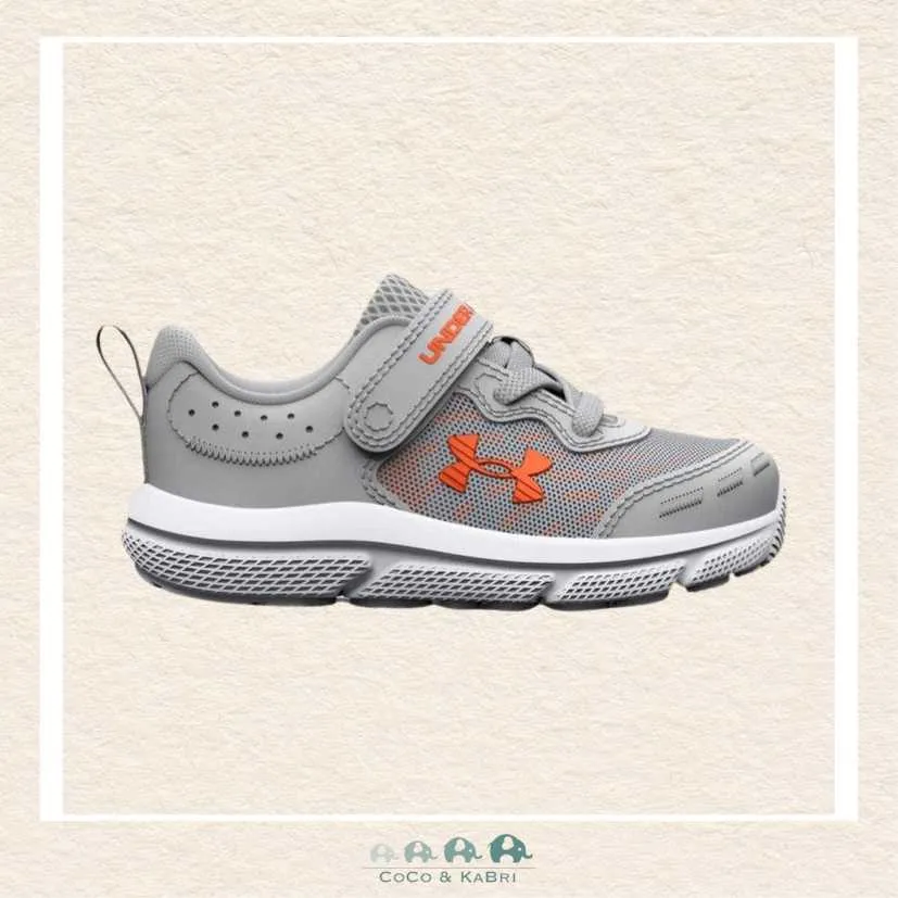 Under Armour: BINF Assert 10 AC - Grey/Orange Shoe (N2-66)