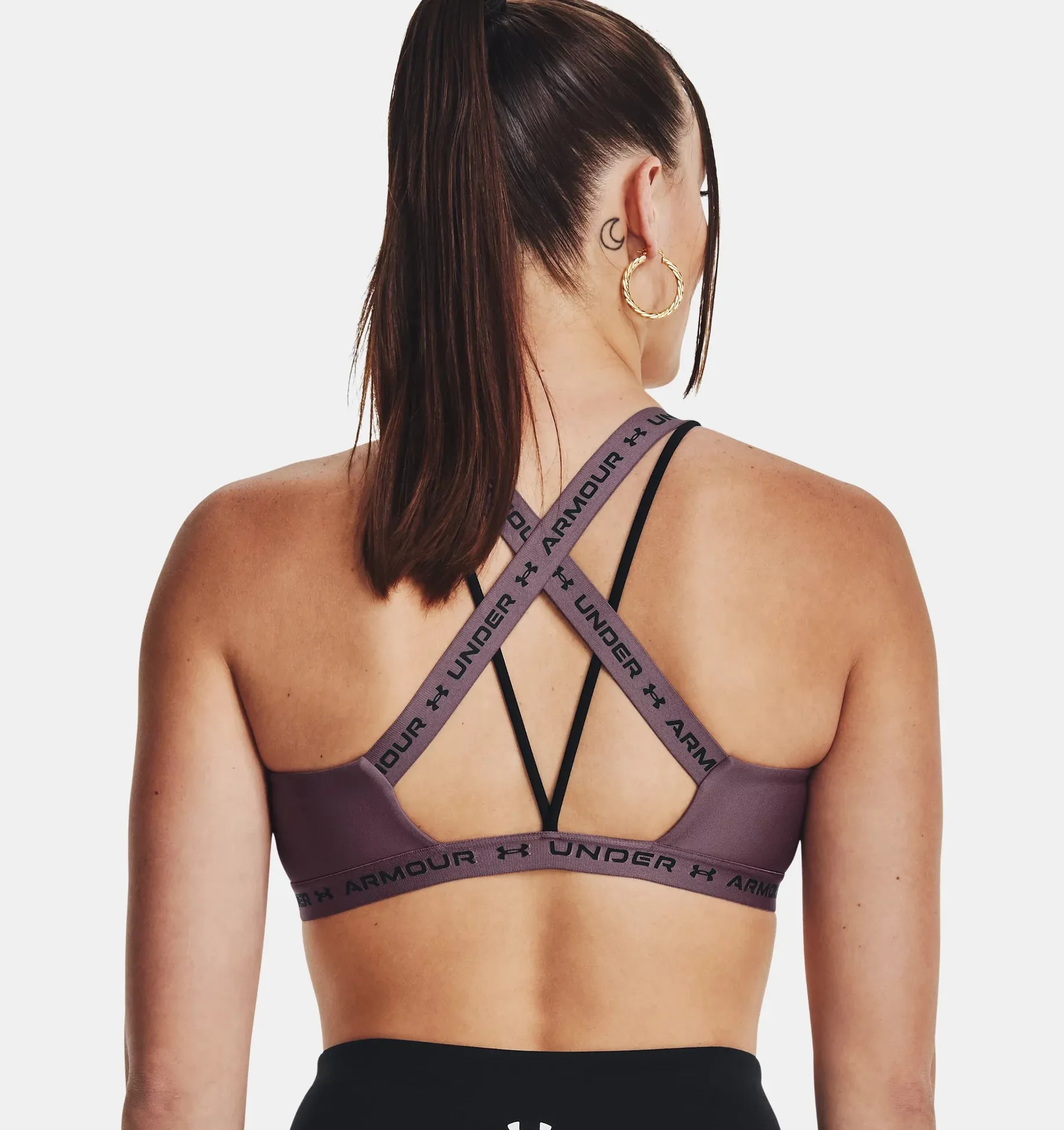 Under Armour Women's UA Crossback Low Sports Bra