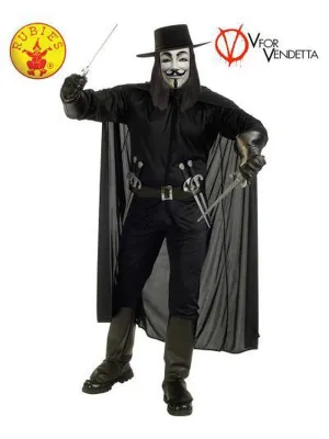 V For Vendetta Adult Size Std