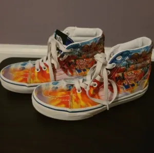 VANS x one piece Punk Hazard Shoes (Size 2.5 Kids / 2 UK / 20.5 CM)Anime Cartoon