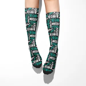 Vegan Sketch Socks