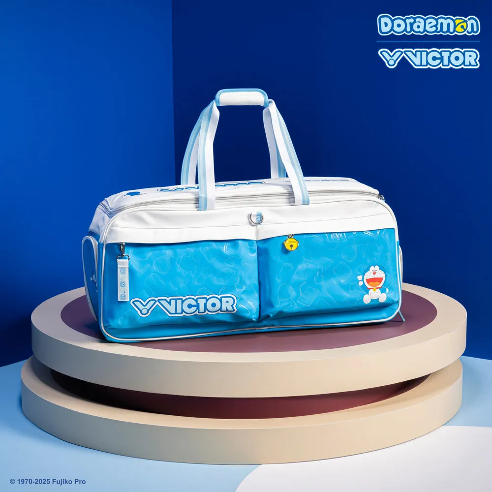 Victor X Doraemon BR5635DRM Rectangular Bag [White/Hawaiian Blue]