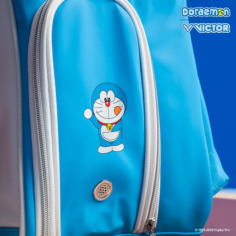 Victor X Doraemon BR5635DRM Rectangular Bag [White/Hawaiian Blue]