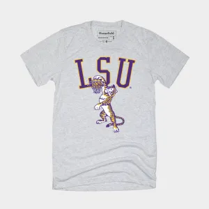 Vintage LSU Dunking Tiger Basketball Tee