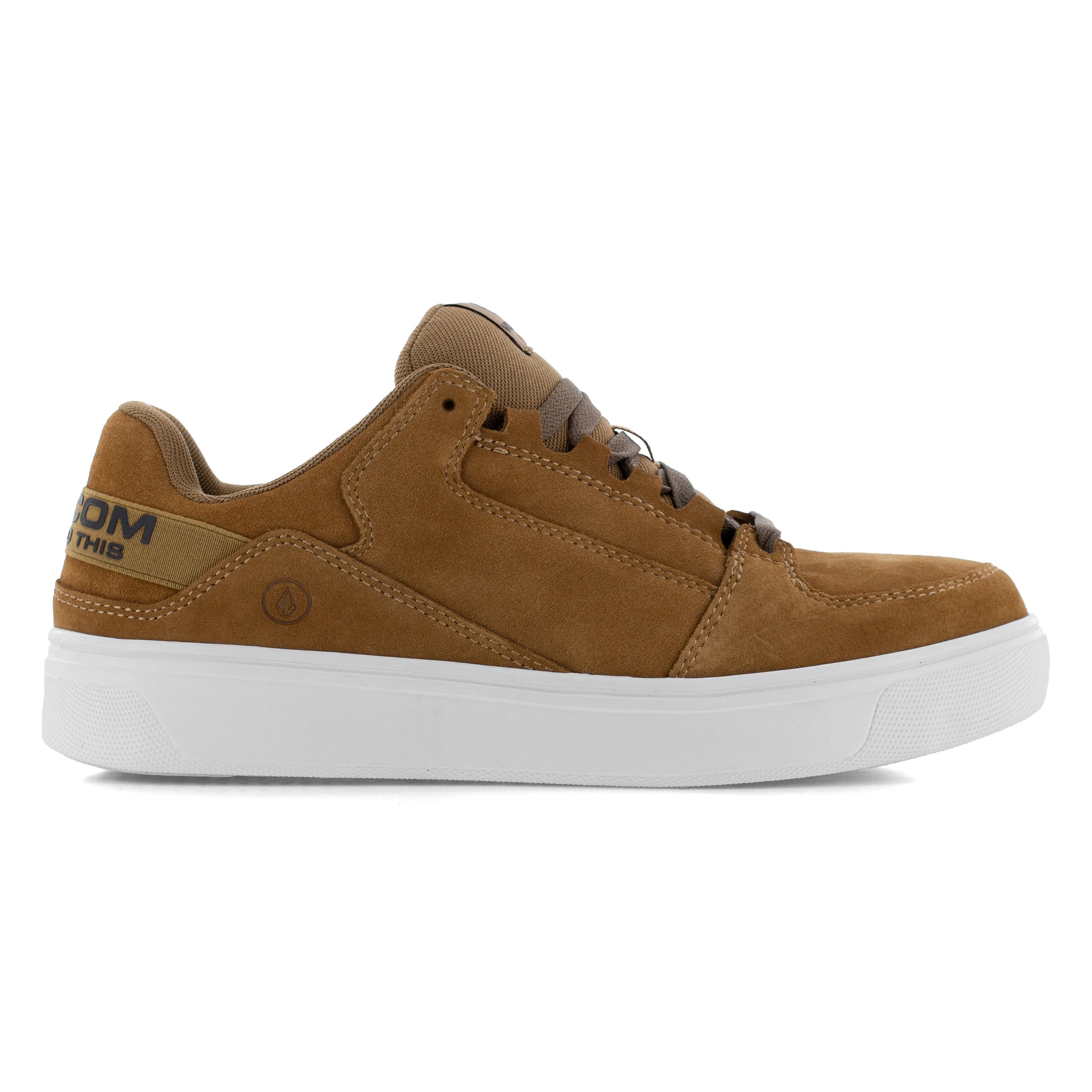 Volcom Men's Evolve Skate Comp Toe Inspired Work Shoe - Rust - VM30226
