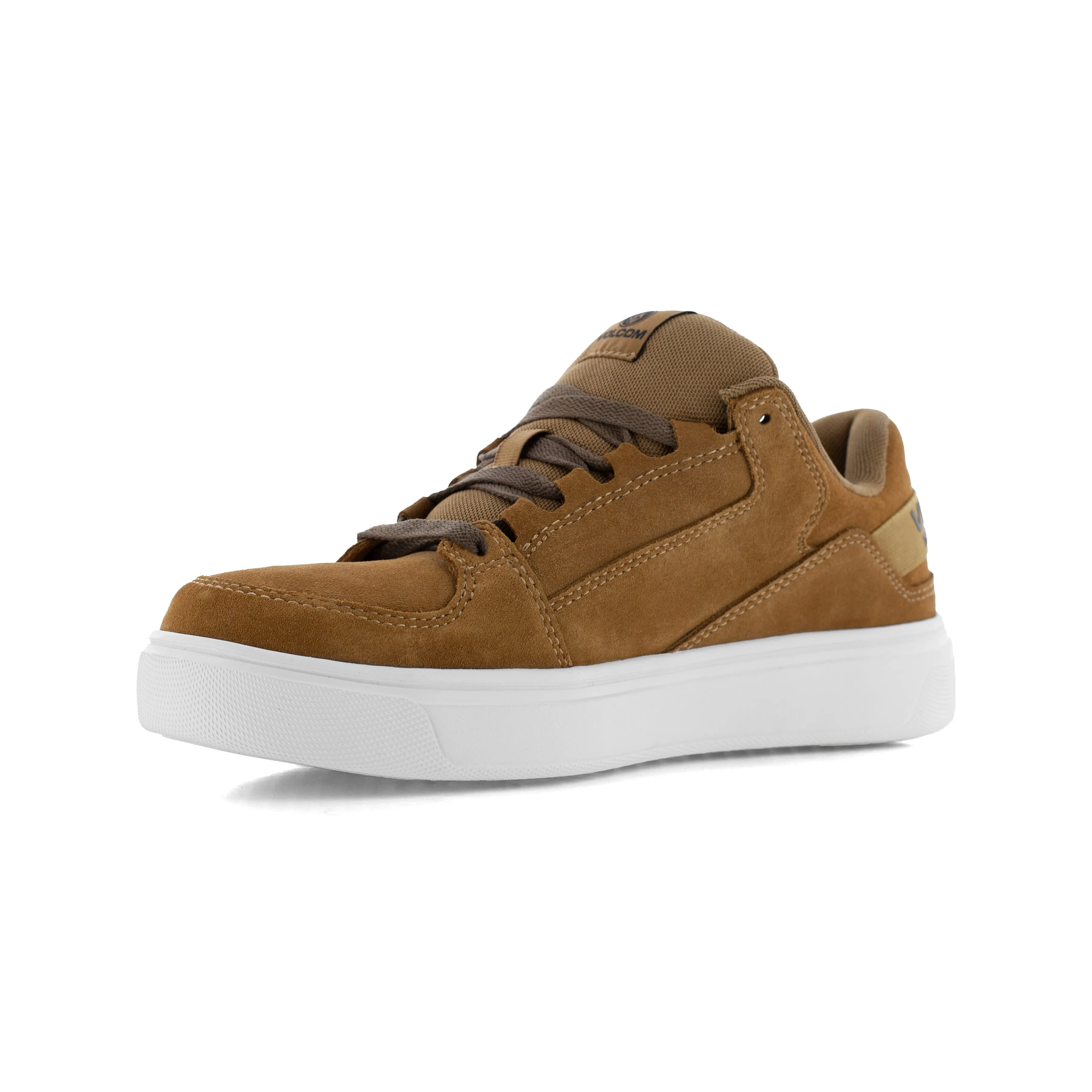 Volcom Men's Evolve Skate Comp Toe Inspired Work Shoe - Rust - VM30226