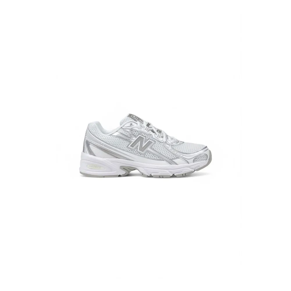 White Artificial Leather Sneaker