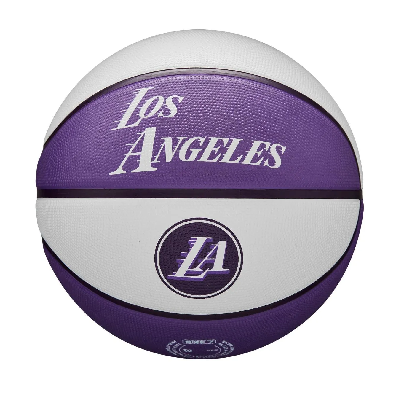 Wilson LA Lakers City Edition NBA Full Size Outdoor Basketball Ball Size 7 (New)