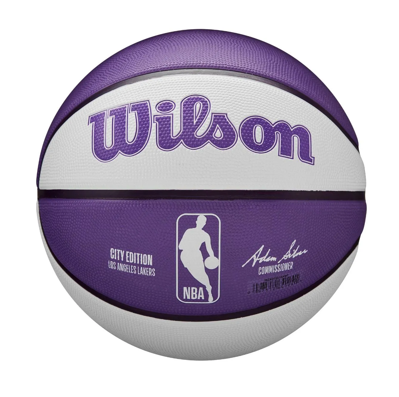 Wilson LA Lakers City Edition NBA Full Size Outdoor Basketball Ball Size 7 (New)