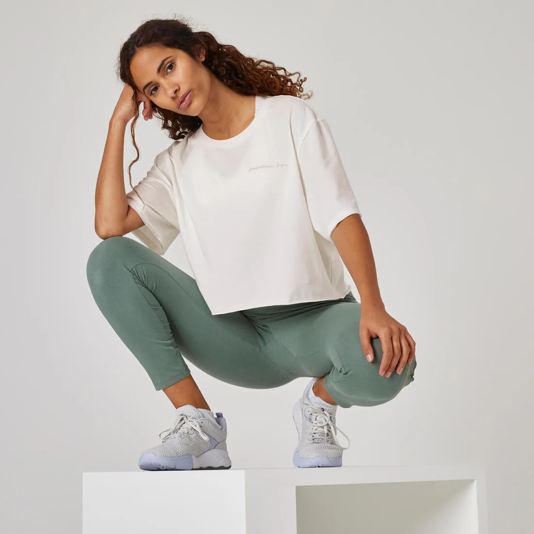 Women's Cropped Fitness T-Shirt 520
