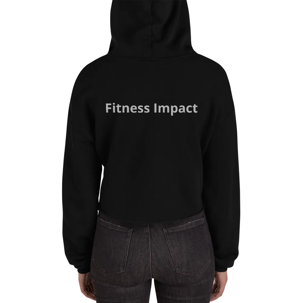 Women's Fashion Fitness Impact Crop Hoodie