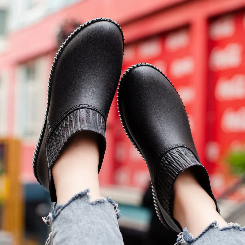 Women's Fashion Short  Rain Shoes
