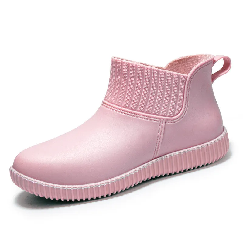 Women's Fashion Short  Rain Shoes
