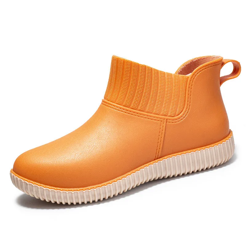 Women's Fashion Short  Rain Shoes