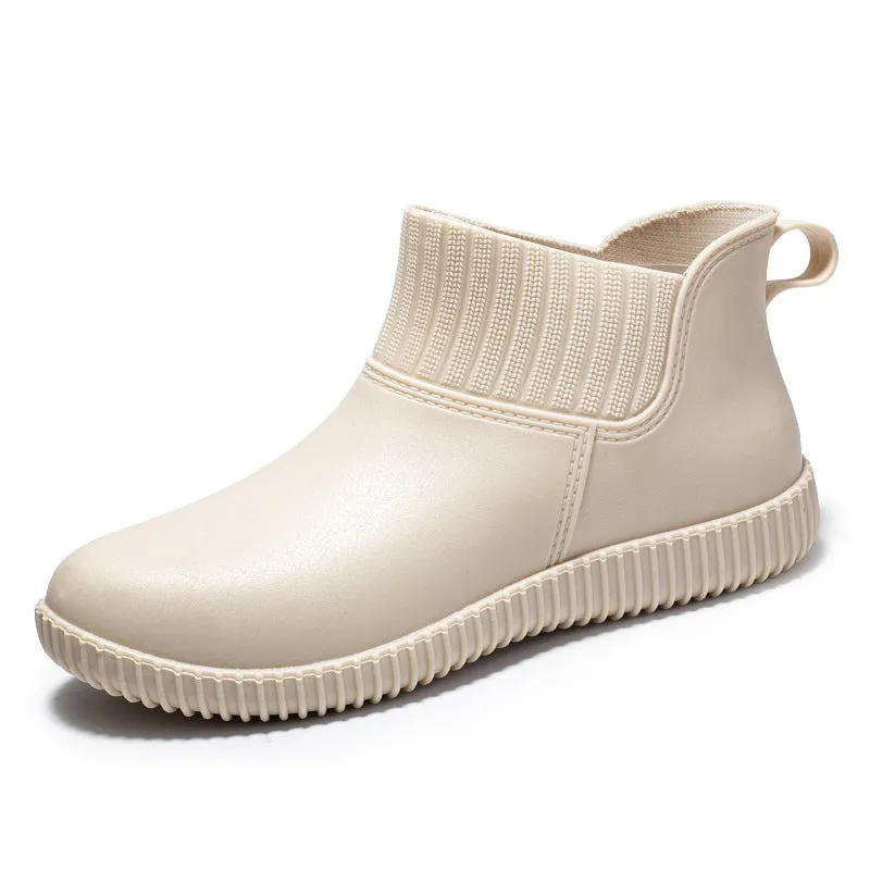 Women's Fashion Short  Rain Shoes