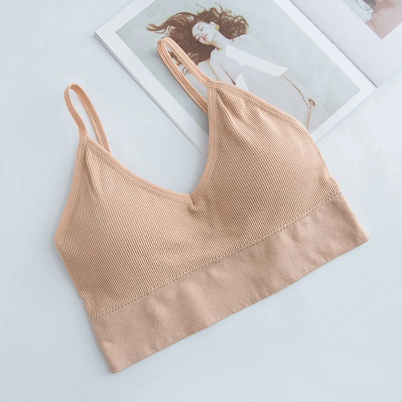 Women's Quick Dry Padded Shockproof Sports Bra - Ideal for Gym, Fitness & Running