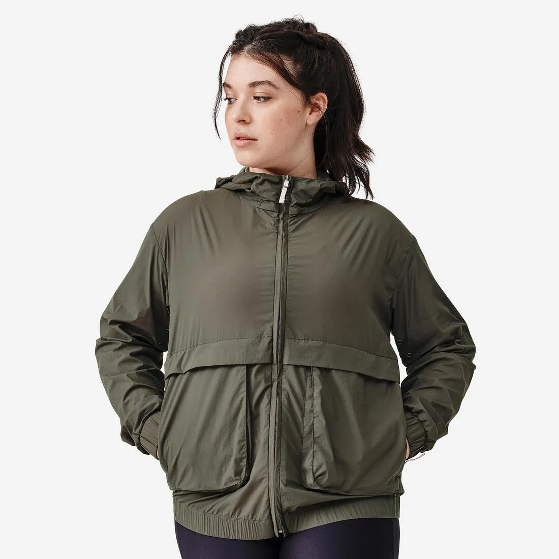 Women's windproof running jacket - KIPRUN Run 500 Wind