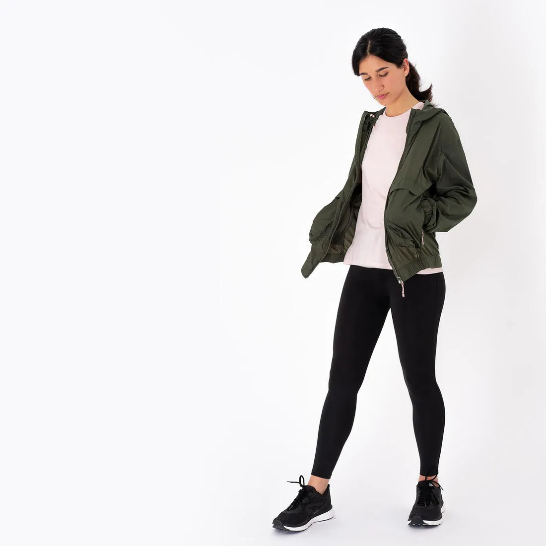Women's windproof running jacket - KIPRUN Run 500 Wind