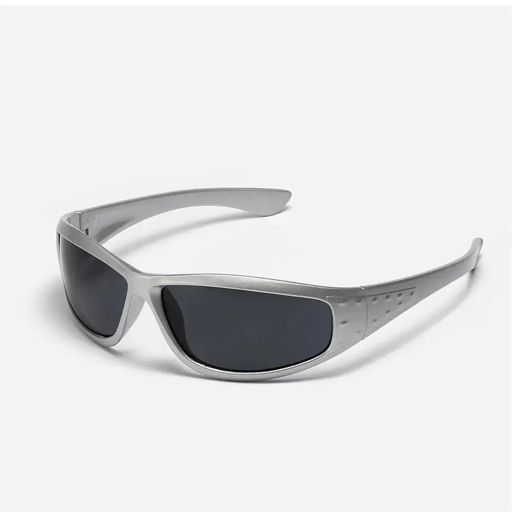 Y2K Futuristic Hollow Sunglasses – Trendy UV400 Shades for Women & Men