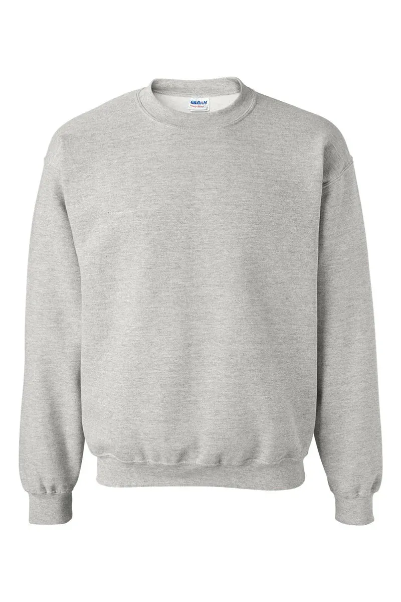 Yellow Blitz And Bows Heavy-weight Crew Sweatshirt