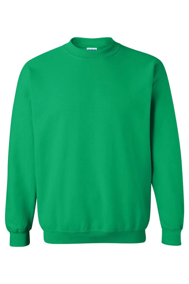 Yellow Blitz And Bows Heavy-weight Crew Sweatshirt