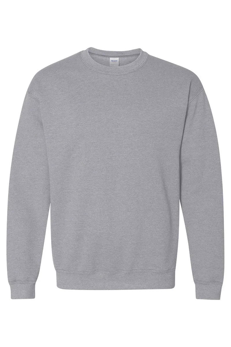 Yellow Blitz And Bows Heavy-weight Crew Sweatshirt