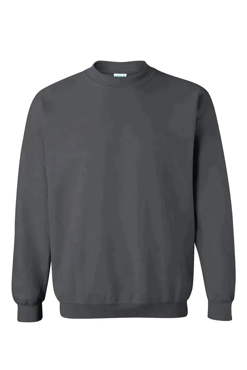 Yellow Blitz And Bows Heavy-weight Crew Sweatshirt