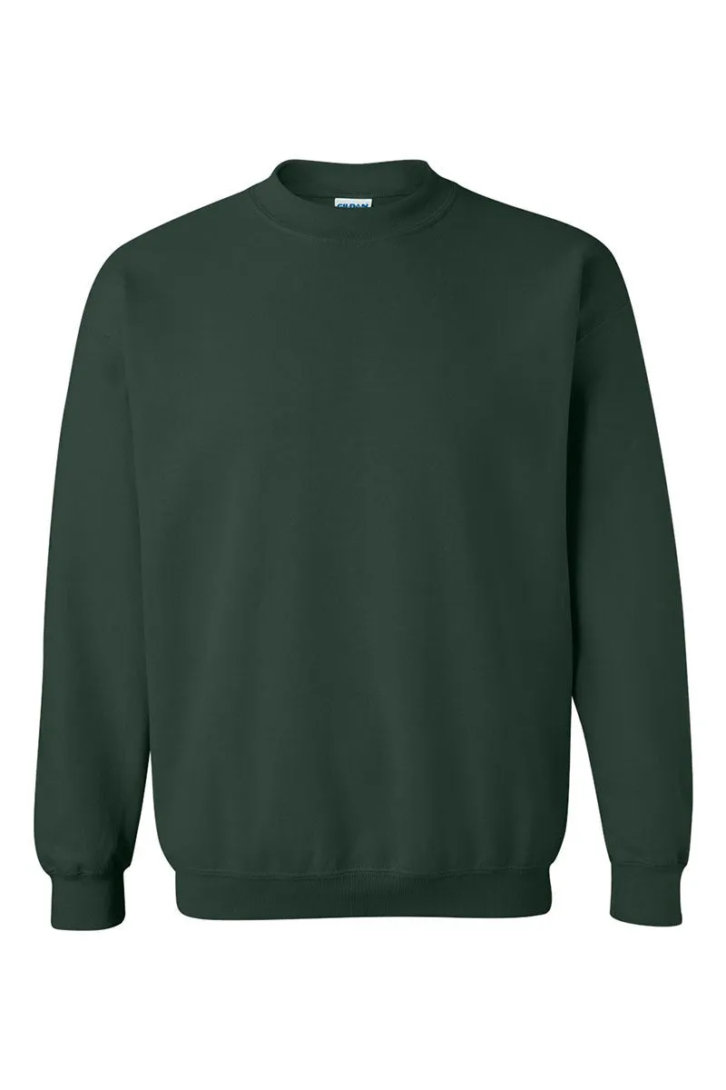 Yellow Blitz And Bows Heavy-weight Crew Sweatshirt