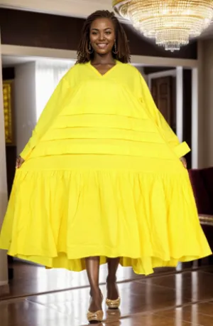 Yellow Kylie Dress