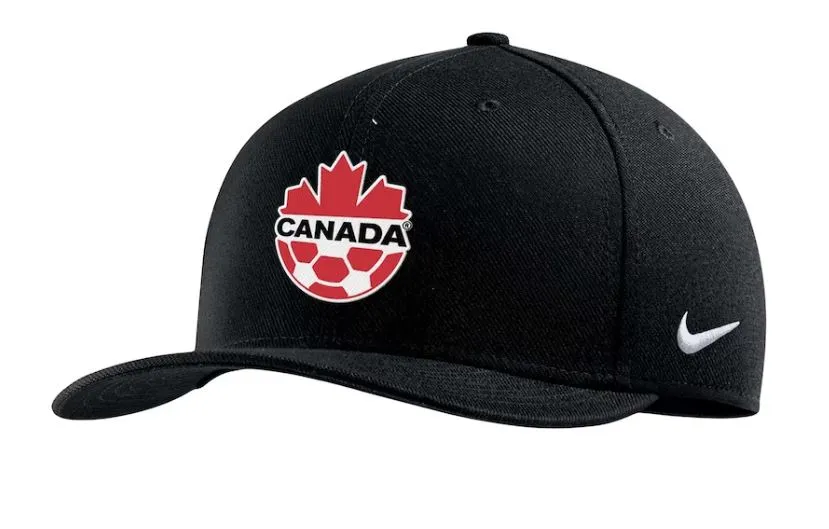 Youth Canada Soccer Logo Fitted Hat