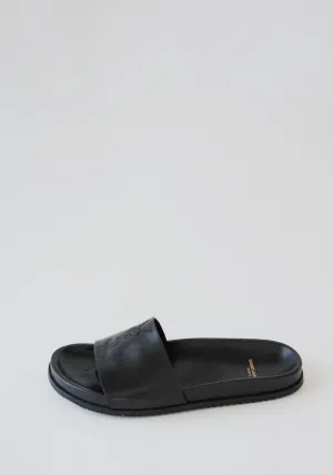 YSL Black Slides | Size: 40