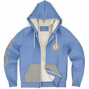 Yurakucho Line Ultra-Soft Microfleece Zip Hoodie