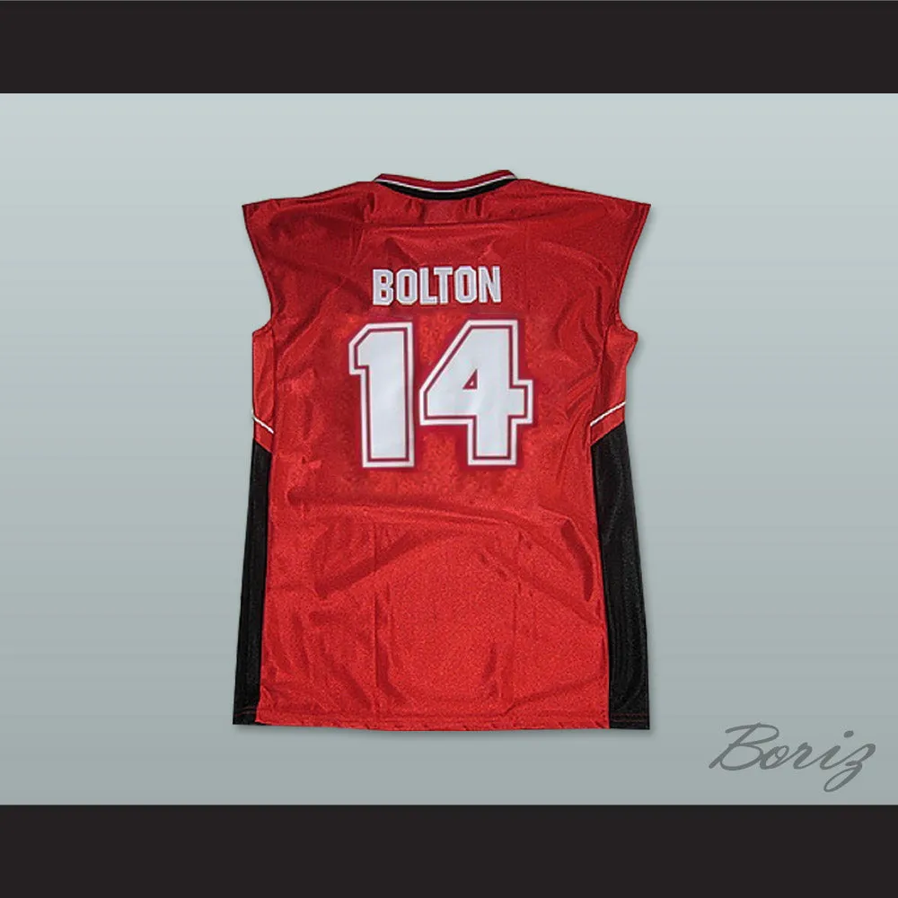 Zac Efron Troy Bolton 14 East High School Wildcats Home Basketball Jersey