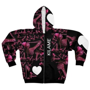 Zip Hoodie Taf 'Follow your dreams'